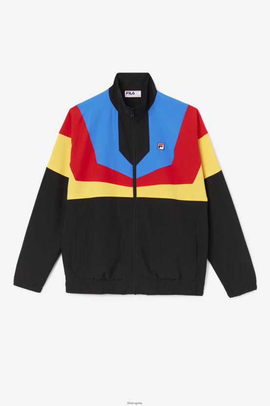 negro/oro/rojo/azul/blanco FILA chaqueta deportiva amar fila negro/dorado/rojo/azul/blanco 6L8PR2848