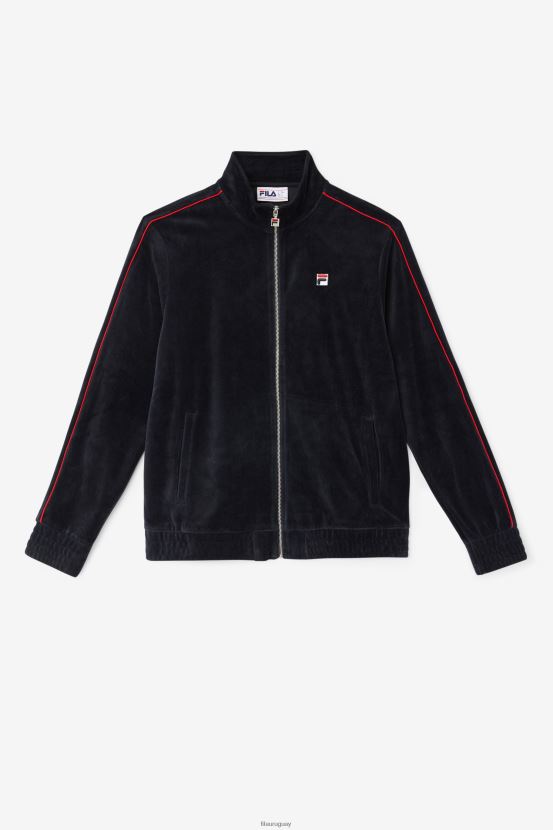 negro/rojo/verde bosque FILA chaqueta de terciopelo general fila negro/rojo/verde bosque 6L8PR2812