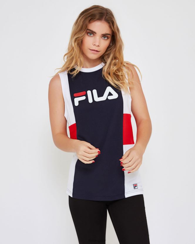 nueva marina FILA fila new azul marino unisex verona tank 6L8PR22554