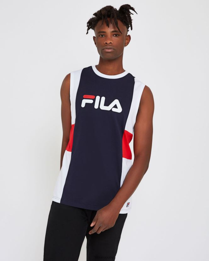 nueva marina FILA fila new azul marino unisex verona tank 6L8PR22554