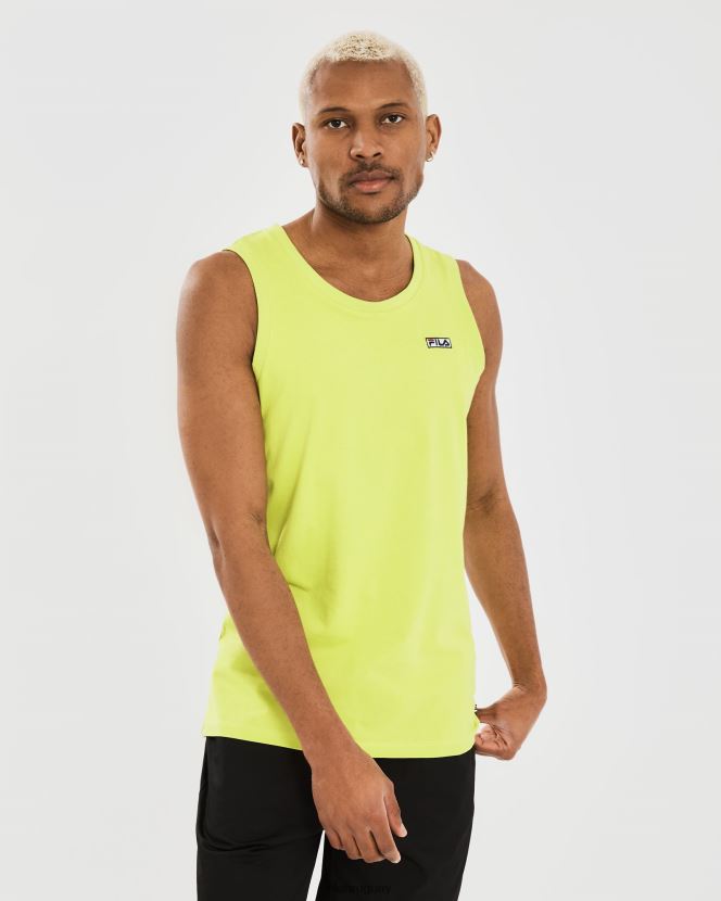 verde cítrico FILA fila cian tank verde cítrico para hombre 6L8PR22351