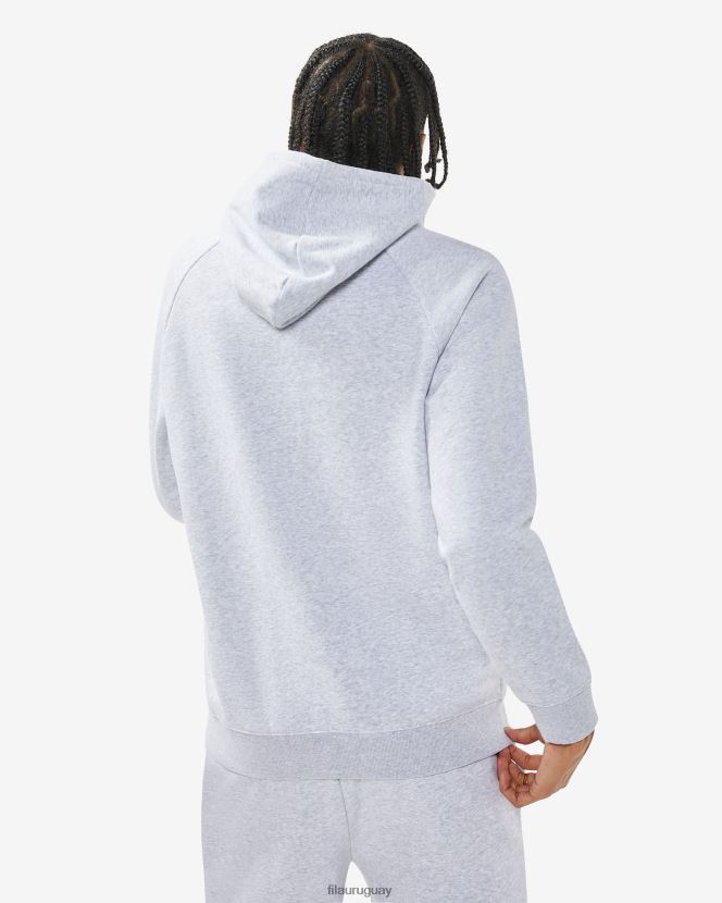 marga gris claro FILA capucha unisex con insignia 3.0 fila gris claro marle 6L8PR22510