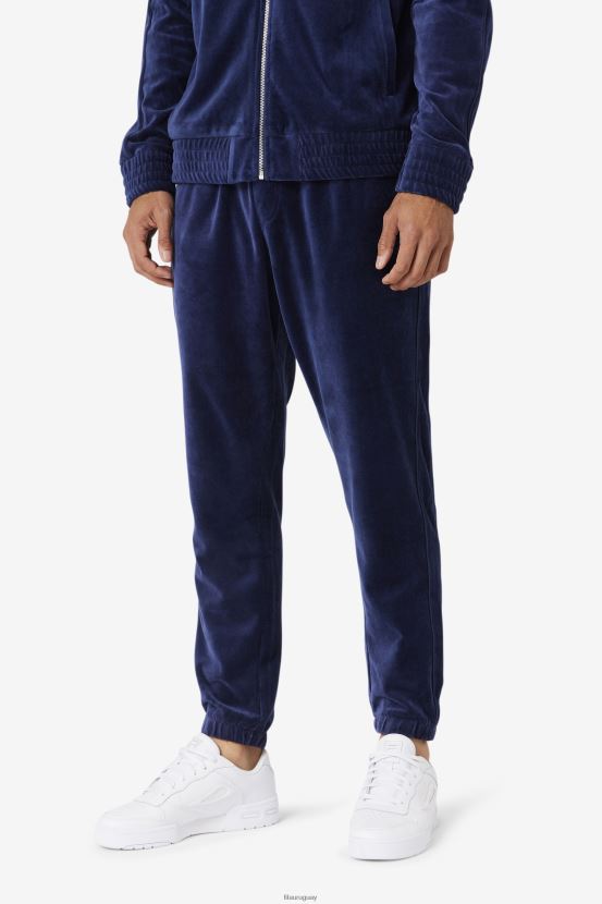 Armada FILA pantalón fila azul marino deverall velour 6L8PR2574