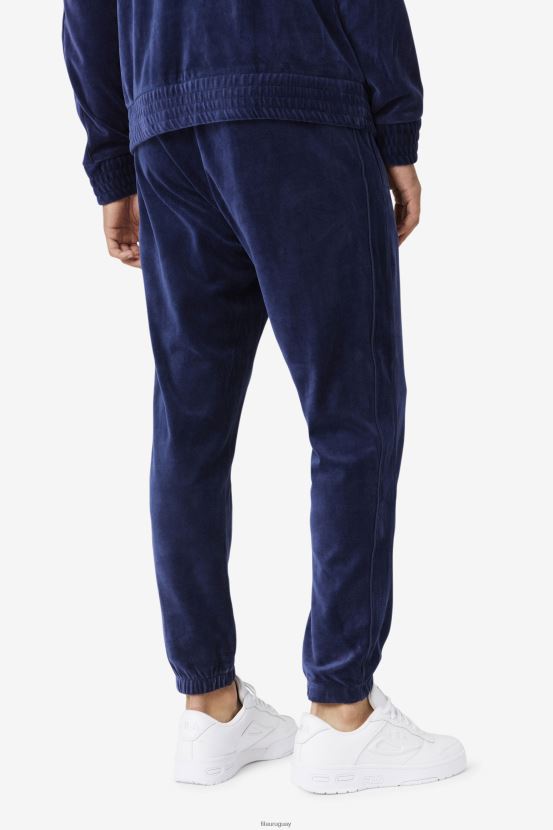 Armada FILA pantalón fila azul marino deverall velour 6L8PR2574