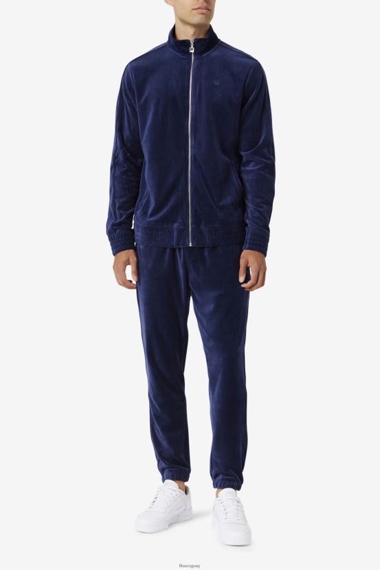 Armada FILA pantalón fila azul marino deverall velour 6L8PR2574