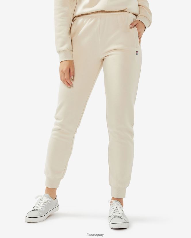 almendra cósmica FILA pantalones unisex con insignia 3.0 fila cosmic almond 6L8PR22660