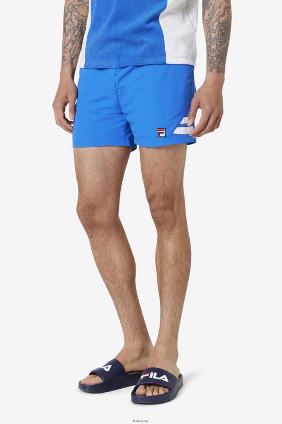 azul fuerte/blanco FILA pantalón corto de baño fila vantage fuerte azul/blanco 6L8PR2673