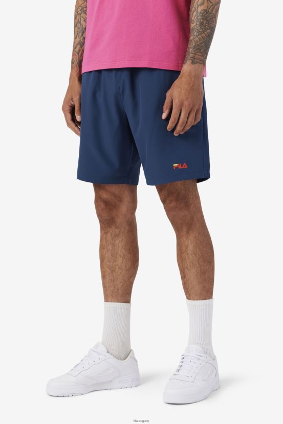 azul marino/amarillo/tomate cherry FILA ravini short azul marino/amarillo/tomate cherry fila 6L8PR2611