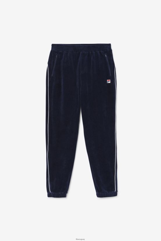 azul marino/blanco FILA pantalón lewis velour azul marino/blanco fila 6L8PR2587