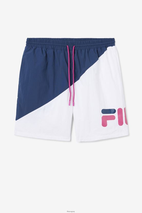azul marino/blanco/púrpura FILA fila short de baño ama azul marino/blanco/púrpura 6L8PR2670