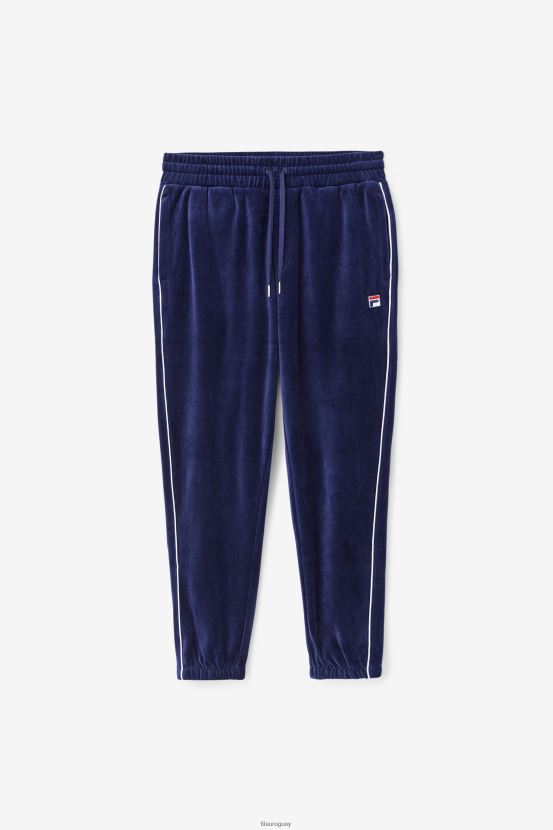 azul marino/blanco/rojo FILA pantalón fila deverall velour azul marino/blanco/rojo 6L8PR2573
