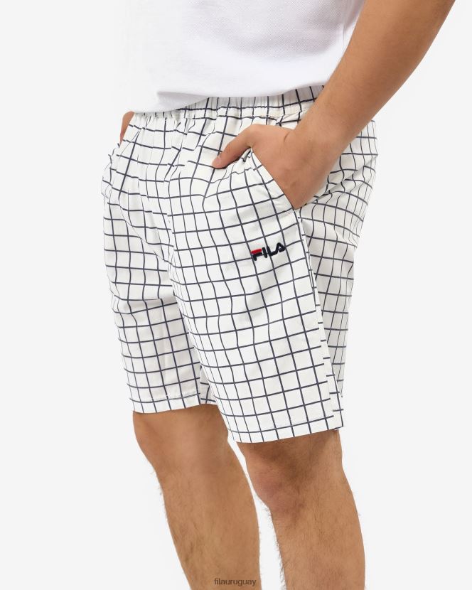 blanco FILA nikola short fila blanca 6L8PR22672