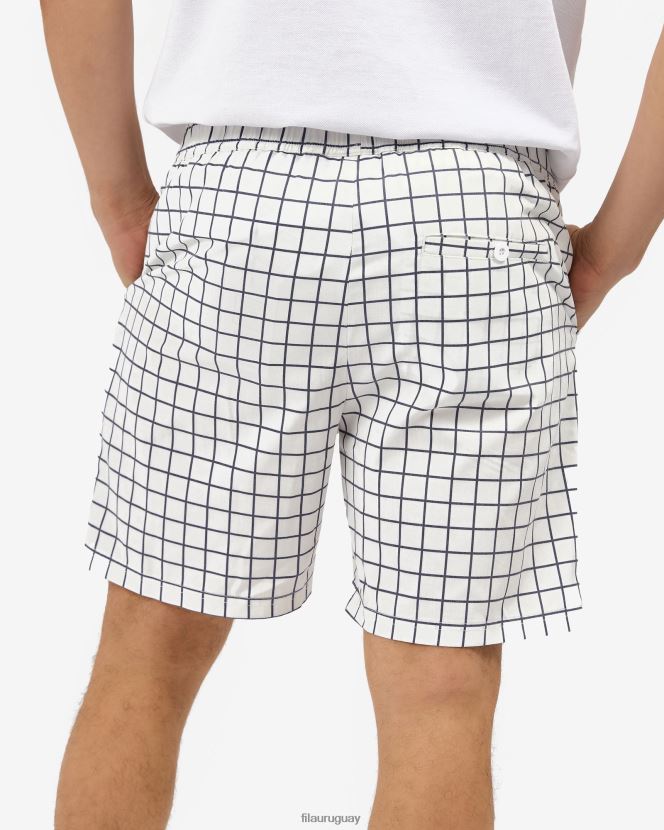 blanco FILA nikola short fila blanca 6L8PR22672