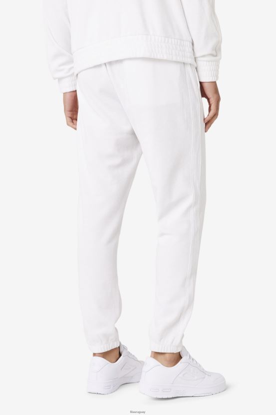blanco FILA pantalón de velour deverall fila blanco 6L8PR2572