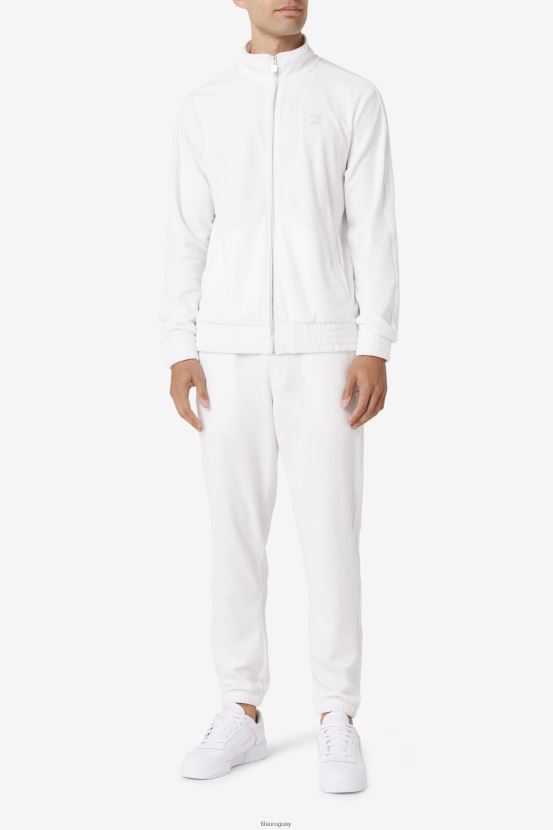 blanco FILA pantalón de velour deverall fila blanco 6L8PR2572