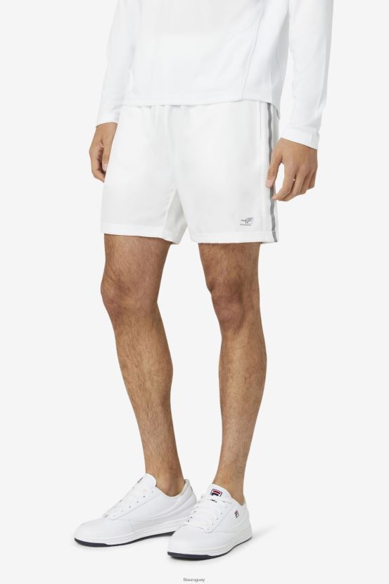 blanco FILA pantalones cortos fila blancos pickleball 6L8PR21120