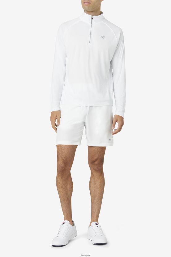 blanco FILA pantalones cortos fila blancos pickleball 6L8PR21120