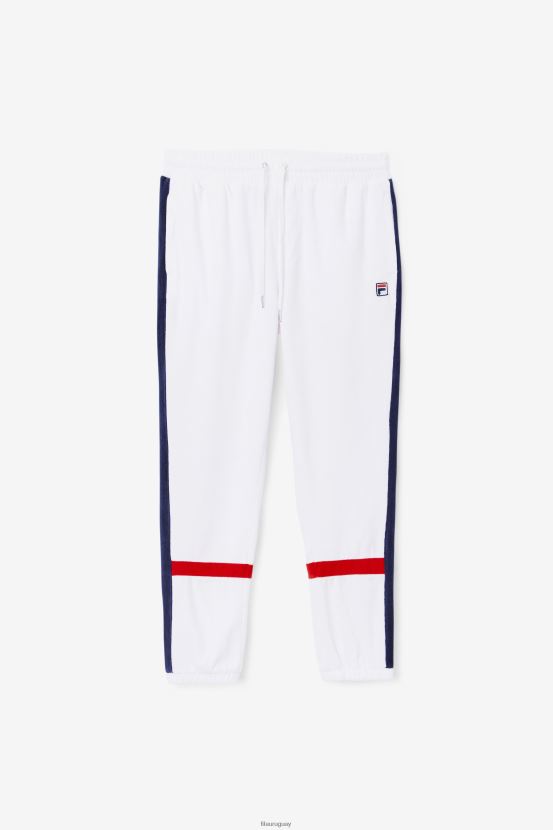 blanco/azul marino/rojo FILA pantalón fila ravid velour blanco/azul marino/rojo 6L8PR2580