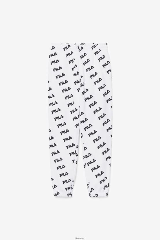 blanco negro FILA jogger fila logo diagonal blanco/negro 6L8PR2699