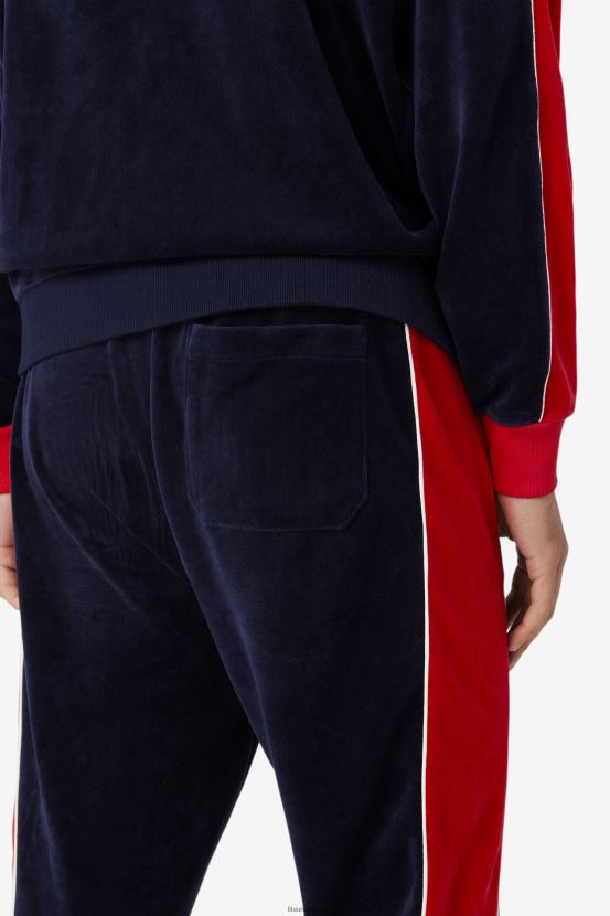 chaquetón/gardenia/rojo FILA pantalón de velour fila cima peacoat/gardenia/rojo 6L8PR2603