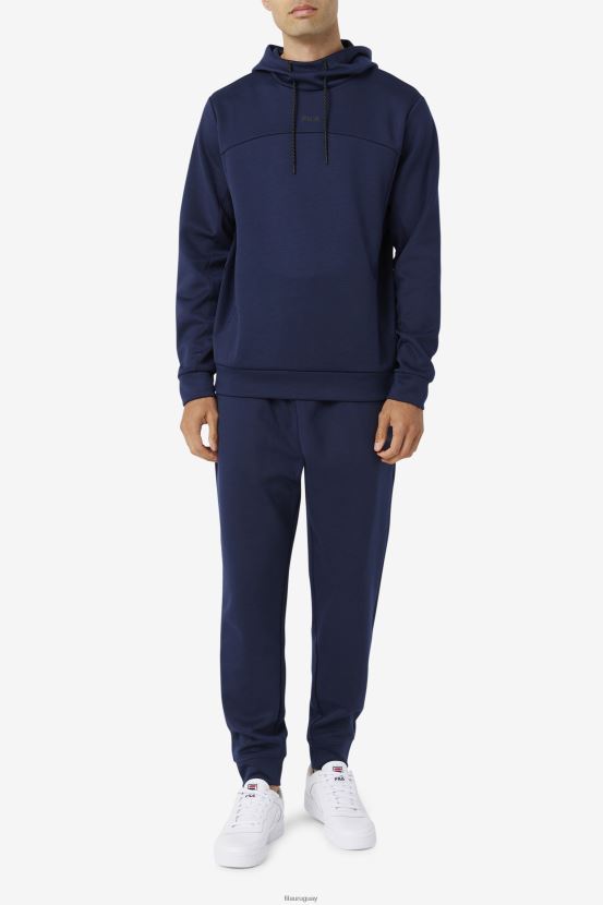 chaquetón/negro FILA fila himmat jogger peacoat/black 6L8PR2596