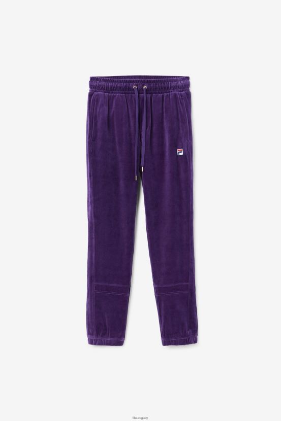 cordial de moras FILA fila ravid velour pant blackberry cordial 6L8PR2577