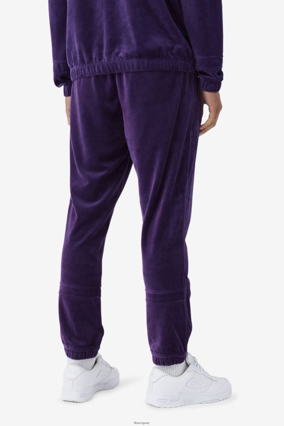 cordial de moras FILA fila ravid velour pant blackberry cordial 6L8PR2577