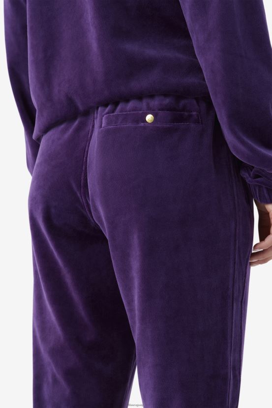 cordial de moras FILA fila ravid velour pant blackberry cordial 6L8PR2577