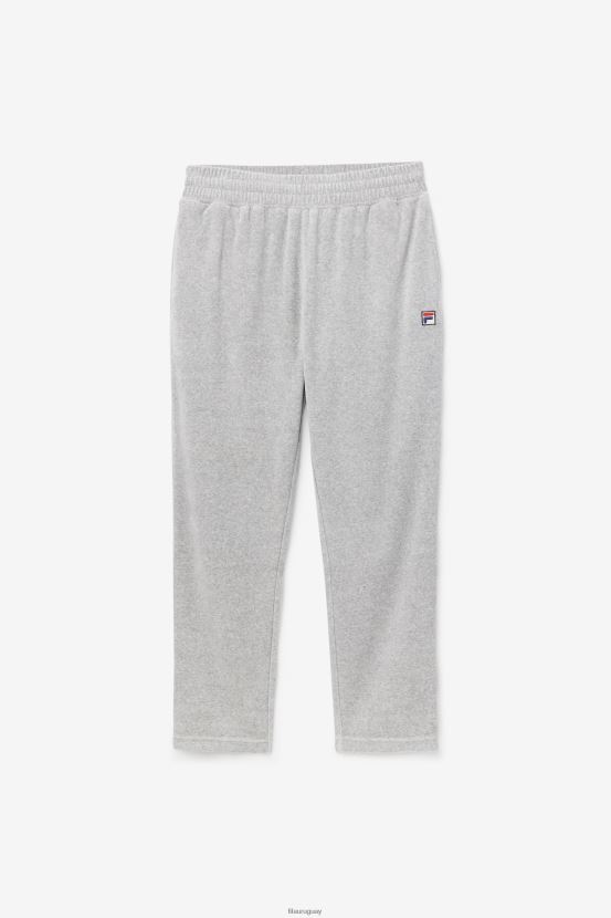 cuero gris FILA pantalón fila o-fit velour gris jaspeado 6L8PR2558