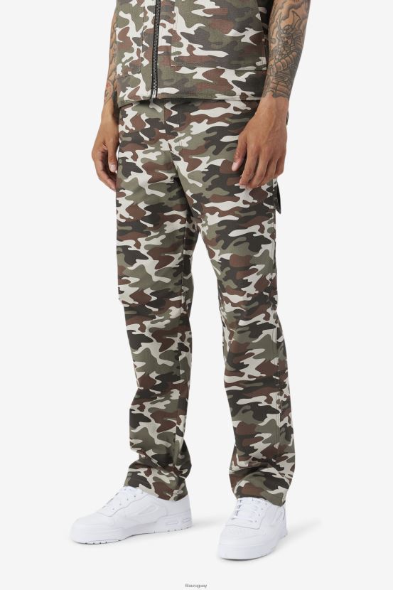 estampado de camuflaje FILA Pantalón cargo 2pac fila estampado camuflaje 6L8PR2716