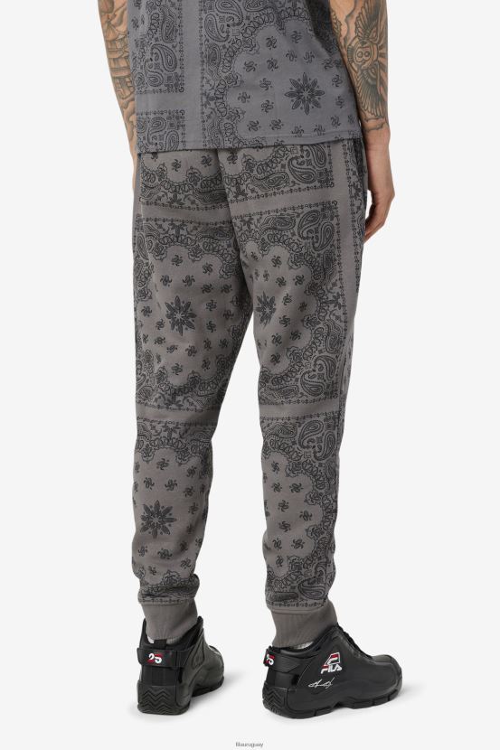 estampado de tormenta/pañuelo FILA jogging hemlock fila tormenta/bandana print 6L8PR2668