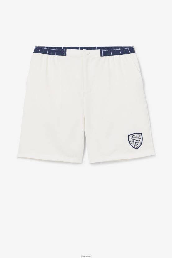 gardenia/azul marino/blanco/insecto de junio FILA anyz short gardenia/navy/white/june bug fila 6L8PR2719