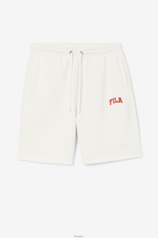 gardenia/rojo fuego FILA fila gardenia/fiery red logan shorts 6L8PR2694