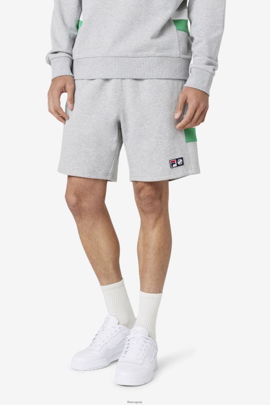 gris claro/gominola/blanco FILA fila langlen short gris claro/jelly bean/blanco 6L8PR2727