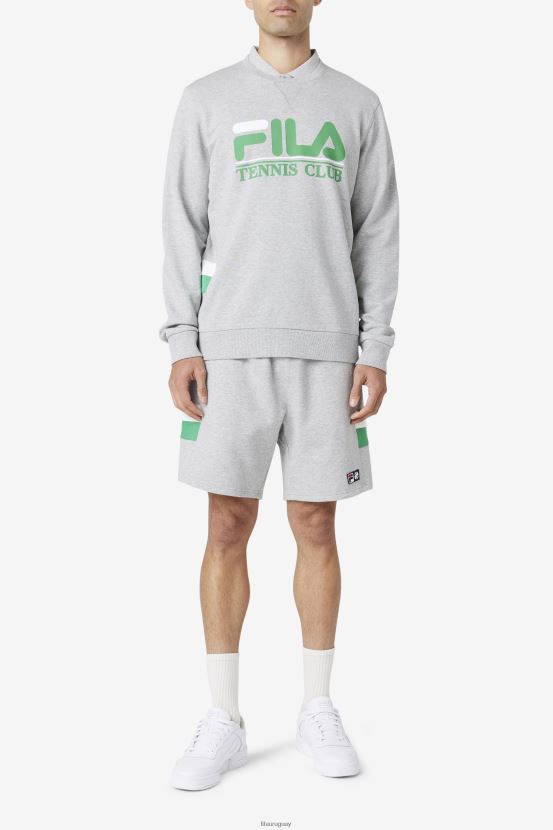 gris claro/gominola/blanco FILA fila langlen short gris claro/jelly bean/blanco 6L8PR2727