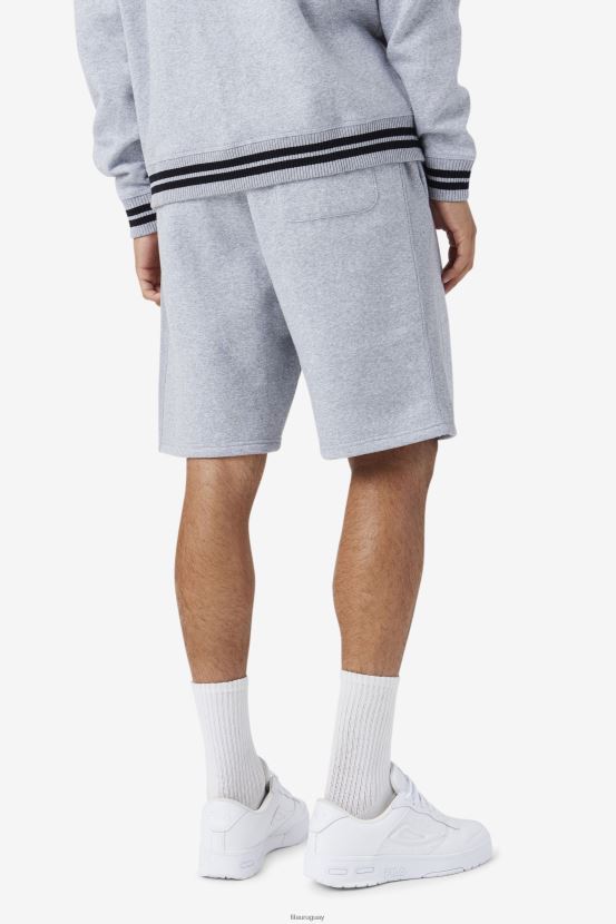 gris claro jaspeado/abeto azul FILA pantalón corto fila logan gris claro jaspeado/abeto azul 6L8PR2693