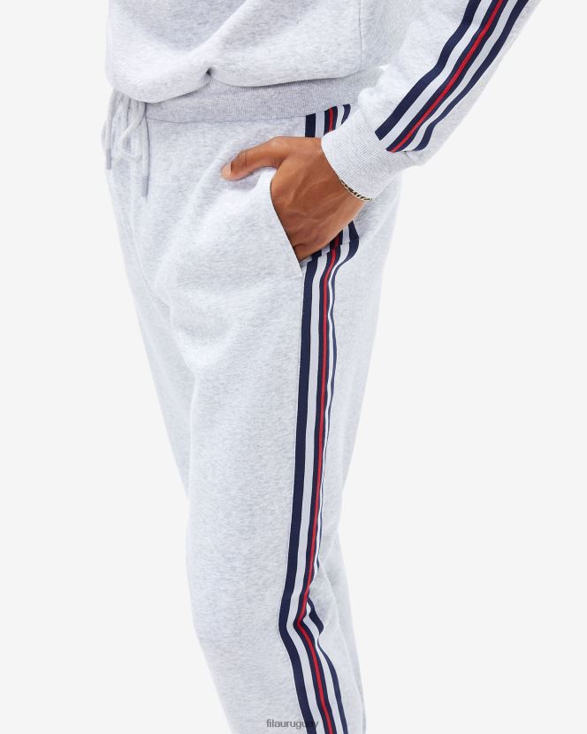 marga gris claro FILA pantalón de chándal fila aemero gris claro marle para hombre 6L8PR22658