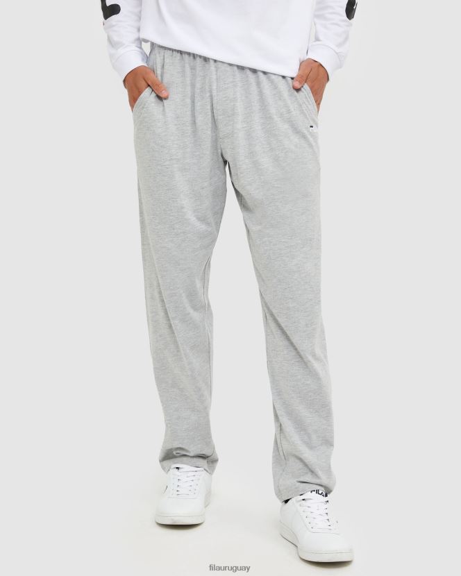 marga plateada FILA pantalón de punto clásico unisex fila silver marle 6L8PR22474