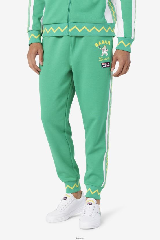 menta intenso/blanco FILA fila deep mint/blanco fila x rb babar evertt jogger 6L8PR2700