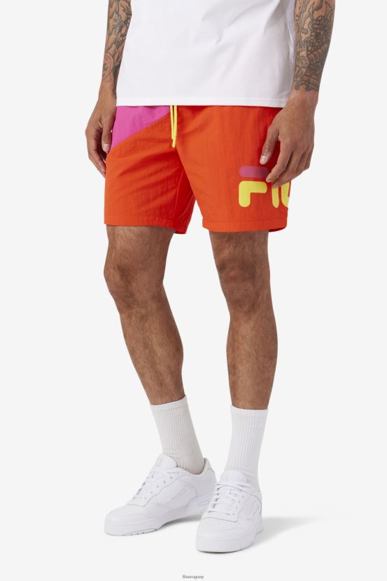 morado/tomate cherry/amarillo FILA short de baño ama violeta/tomate cherry/amarillo fila 6L8PR2671
