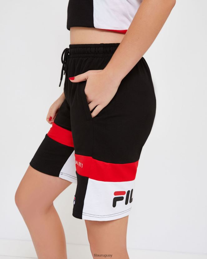 negro FILA fila verona corta unisex negra 6L8PR22666