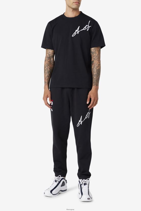 negro FILA pantalón fila Grant Hill Orson negro 6L8PR2589
