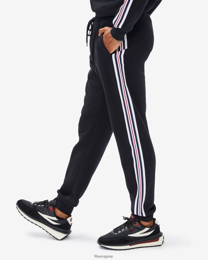 negro FILA pantalón fila aemero hombre negro 6L8PR22657