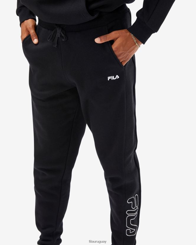 negro FILA pantalon fila jay hombre negro 6L8PR22663