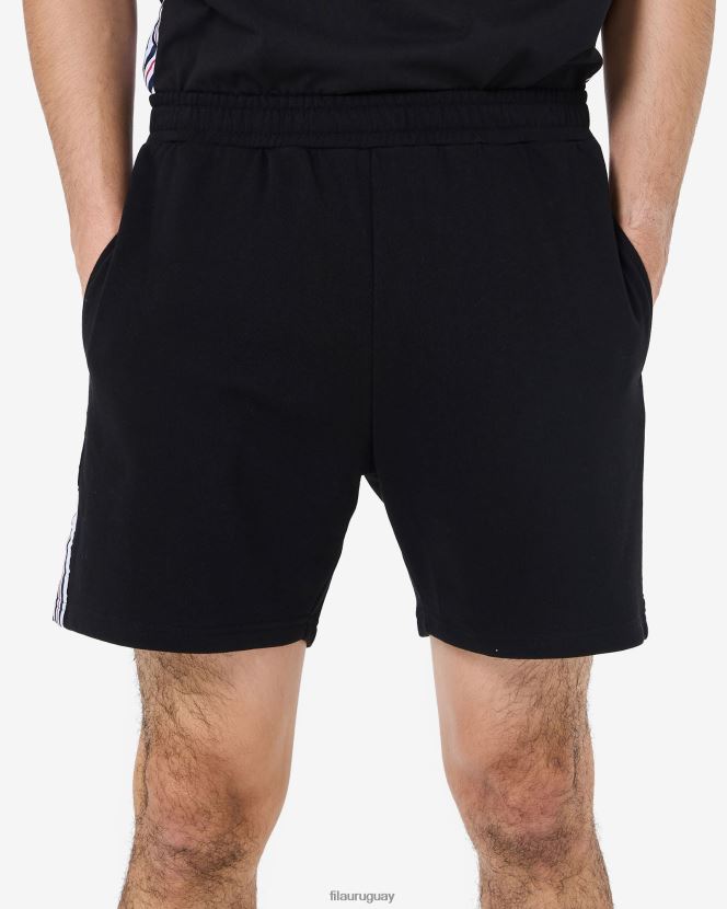 negro FILA pantalones cortos fila elias negros para hombre 6L8PR22535