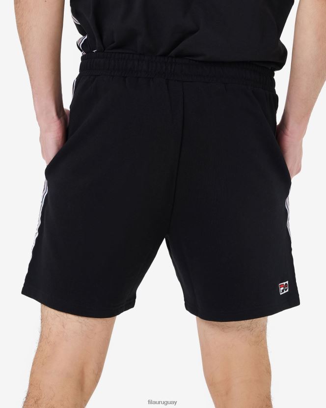 negro FILA pantalones cortos fila elias negros para hombre 6L8PR22535