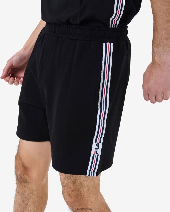 negro FILA pantalones cortos fila elias negros para hombre 6L8PR22535