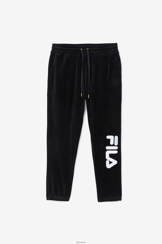 negro/blanco/pasarela FILA pantalón fila mansur velour negro/blanco/skywalk 6L8PR2600