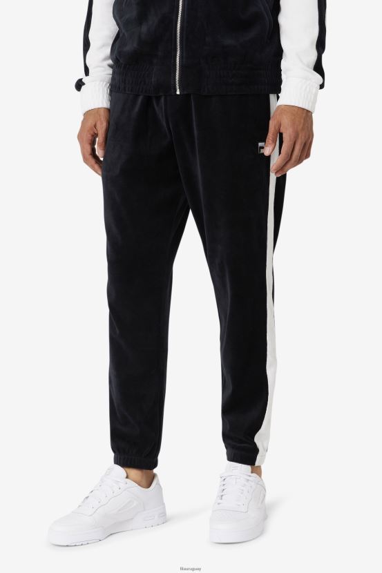 negro/blanco/vía aérea FILA pantalón fila brice velour negro/blanco/skyway 6L8PR2567
