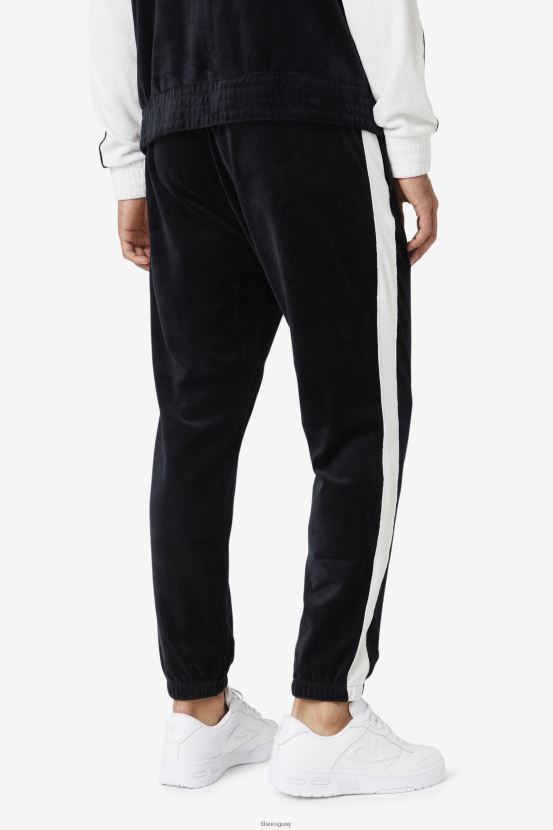 negro/blanco/vía aérea FILA pantalón fila brice velour negro/blanco/skyway 6L8PR2567